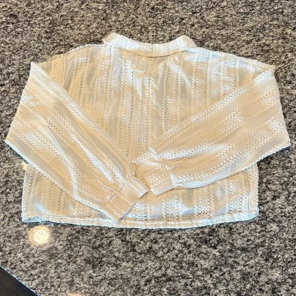 POL Cream Knit Button-Up Jacket - Picture 3 of 5